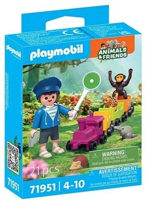 Attēls no Zestaw z figurkami Animals & Friends 71951 Wycieczka lokomotywą 