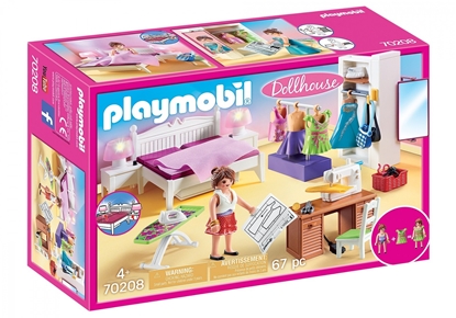 Attēls no Playmobil Sypialnia Projektowa dom (70208)