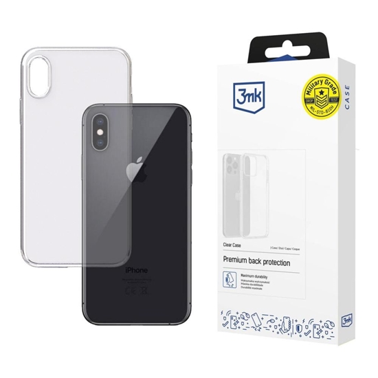 Picture of 3MK 3mk Clear Case for iPhone Xs - transparent