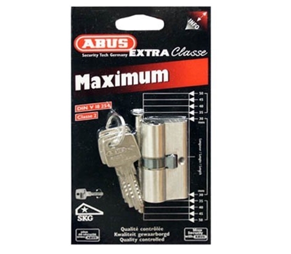 Attēls no ABUS LOCK CYLINDER D6 30X30MM NICKEL 5K 4003318510151