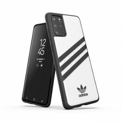 Attēls no Adidas Adidas OR Moudled Case PU for Samsung Galaxy S20+ - White and Black