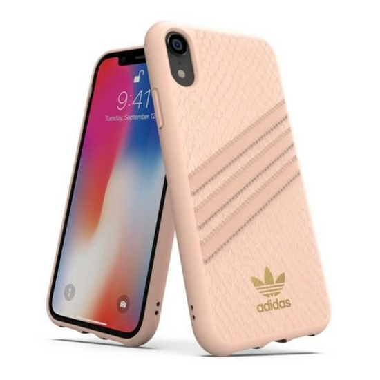 Picture of Adidas Adidas OR Moulded Case Snake for iPhone Xr - Pink