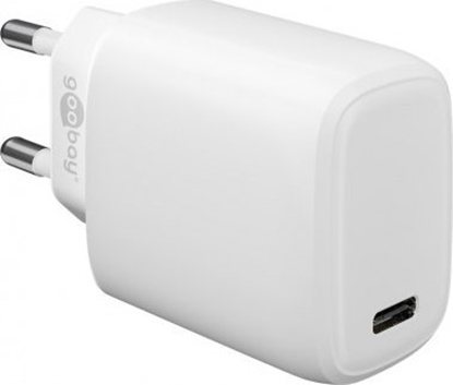 Attēls no adowarka Goobay USB-C PD (Power Delivery) szybka adowarka (25 W), biay