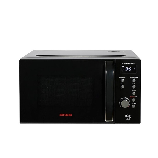 Picture of AIWA digitālā mikroviļņu krāsns ar grilu, 700W, melna
