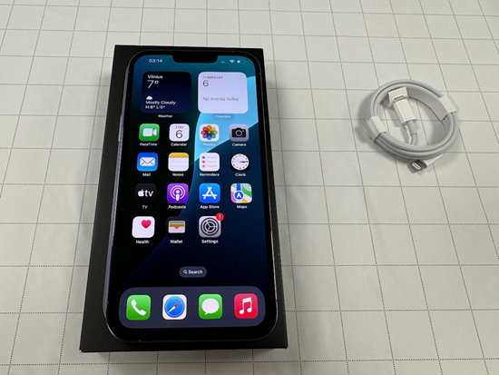 Изображение Apple Renew | Grade A | iPhone 13 Pro Max | Blue | 6.7 " | Super Retina XDR OLED | 2778 x 1284 pixels | 6 GB | 128 GB | Dual SIM | 4G | 5G | 12+12+12 MP | iOS | 18