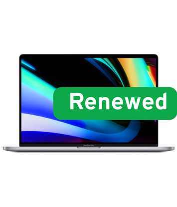 Attēls no Apple Renew Grade C | MacBook Pro | 16 " | i9-9980HK | 32 GB | SSD | 1000 GB | AMD Radeon Pro 5500M Graphics | macOS | Keyboard language English/Russian | 12 month(s)