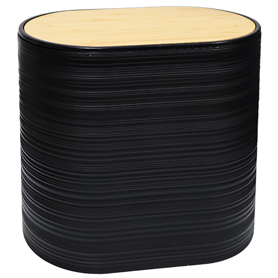 Изображение Atkritumu konteineris mini Zinda, melns