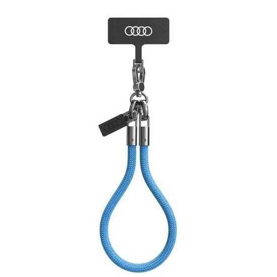 Picture of Audi Audi Crossbody Lanyard Universal 28cm x 8mm - Blue