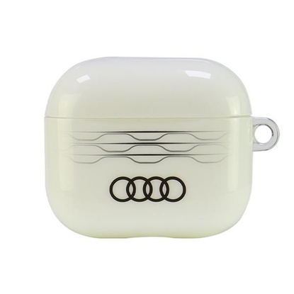 Attēls no Audi Audi IML Geometric Pattern AirPods 3 Case - White