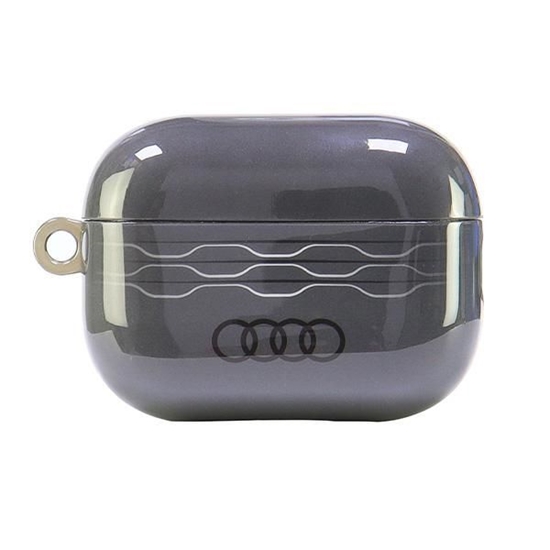 Picture of Audi Audi IML Geometric Pattern AirPods Pro 2 Case - Gray