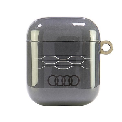 Attēls no Audi Audi IML Geometric Pattern Case for AirPods 1 / 2 - Gray
