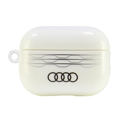 Attēls no Audi Audi IML Geometric Pattern Case for AirPods Pro 2 - White