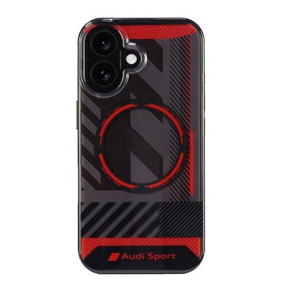 Изображение Audi Audi IML Sport MagSafe iPhone 16 6.1" black/black hardcase AUS-IMLMIP16-RSQ/D2-BK