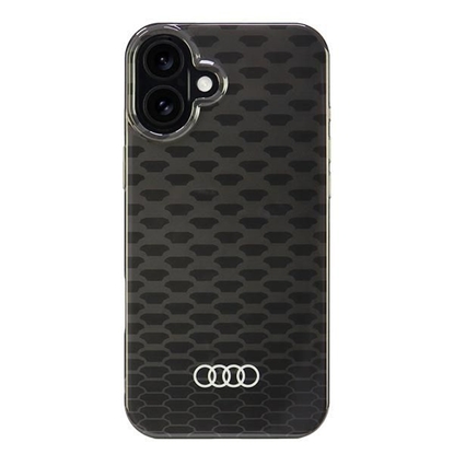Изображение Audi Audi IML Stitching Pattern MagSafe iPhone 16 Plus 6.7" black/black hardcase AU-IMLMIP16M-Q5/D3-BK