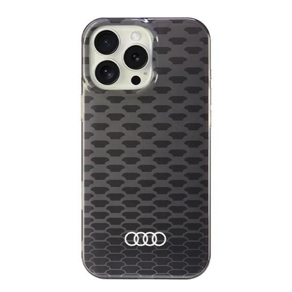 Изображение Audi Audi IML Stitching Pattern MagSafe iPhone 16 Pro Max 6.9" black/black hardcase AU-IMLMIP16PM-Q5/D3-BK