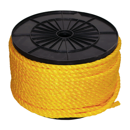 Изображение Aukla 12mmx102m polipropilēna dzeltena 1m (102)