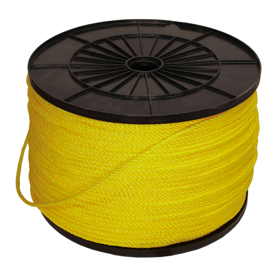 Picture of Aukla 5mmx638m polipropilēna dzeltena 1m (638)