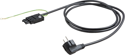 Picture of Bachmann appliance cable CEE7/7, Earth connection GST18, black, 3 m