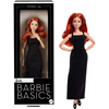 Изображение Lalka Barbie Mattel Signature Barbie Basics Model 04 - Modowa lalka kolekcjonerska z rudymi falowanymi wosami (JBH74)