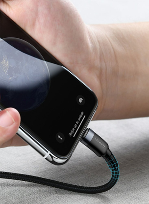 Attēls no Baseus Cafule CATLKLF-G1 USB-C -> Lightning datu u