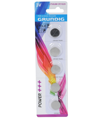 Attēls no Baterija Grundig CR1620 5gb