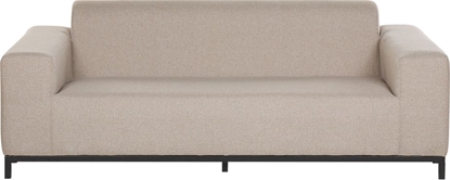 Изображение Beliani Sofa ogrodowa beowa z czarnym ROVIGO