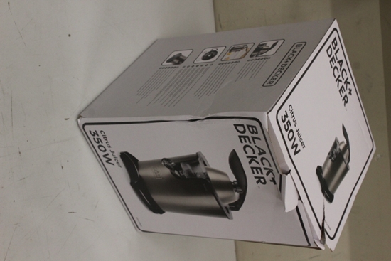 Изображение Black & Decker SALE OUT. BXCJ350E electric juicer 350W stainless steel | DAMAGED PACKAGING, SMALL DENT ON CORPUS