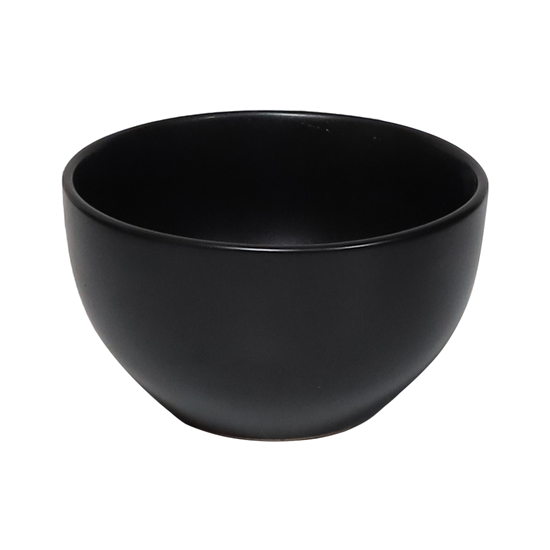 Picture of Bļodiņa Trone 15x7cm keramiska, matēti melna