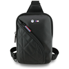Изображение BMW Carbon Pockets & Metal Logo 10" Crossbody Tablet Bag Black
