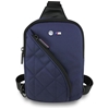 Изображение BMW Nylon Pocket & Metal Logo Crossbody Phone Bag Navy Blue