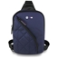 Изображение BMW Nylon Pocket & Metal Logo Crossbody Phone Bag Navy Blue