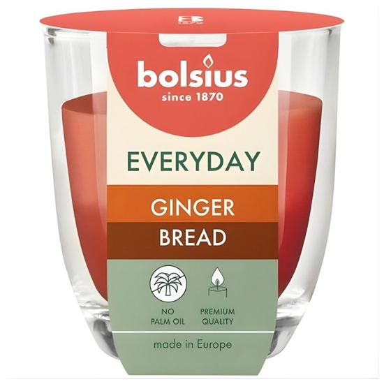 Изображение Bolsius Everyday Scented Candle 80x70mm Gingerbread