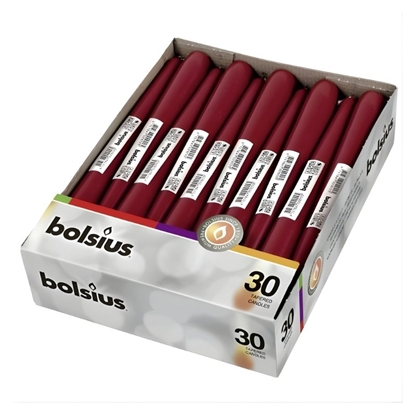 Изображение Bolsius Table Candle 245/24mm Dark Red 1pc