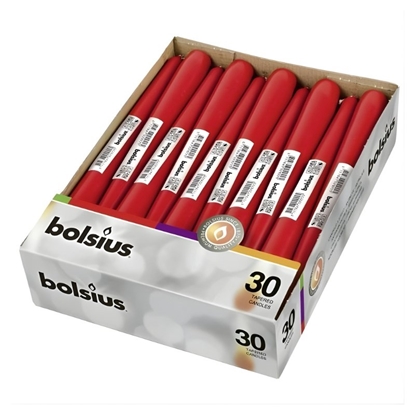 Изображение Bolsius Table Candle 245/24mm Red 1pc