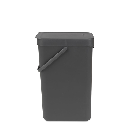 Picture of BRABANTIA atkritumu tvertne Sort & Go  16 l  grey 109966