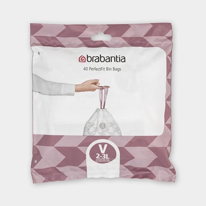 Attēls no BRABANTIA atkritumu tvertņu maisiņi  2-3 l  (V) (40 gab) 100253