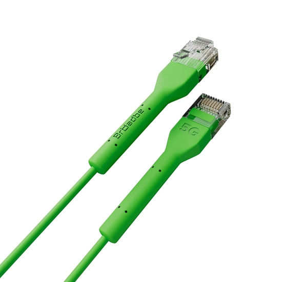 Picture of Broadbe Slim Patch Cable 5G Green 0.3m