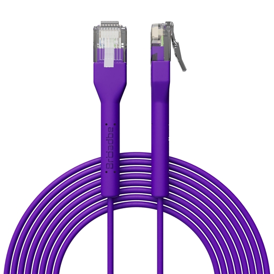 Picture of Broadbe Slim Patch Cable 5G Purple 1m