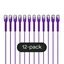 Изображение Broadbe Slim Patch Cable 5G Purple 1m 12-pack