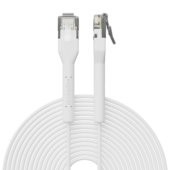 Picture of Broadbe Slim Patch Cable 5G White 12m
