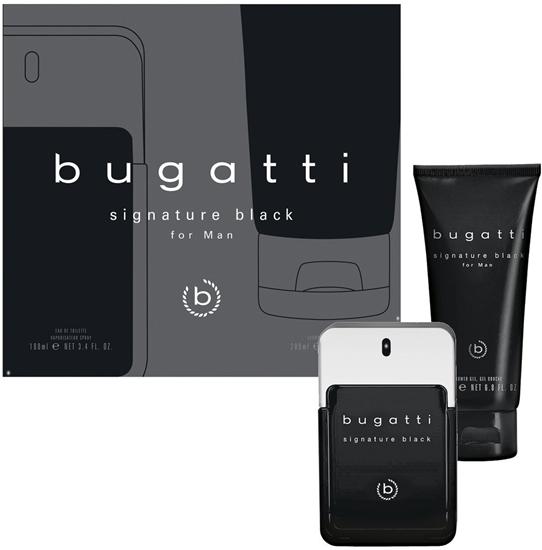 Изображение Bugatti SIGNATURE BLACK men's cosmetic set