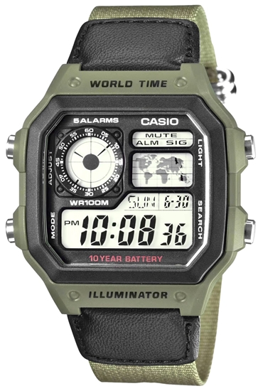 Picture of CASIO AE-1200WHB-3BVDF Men's watch