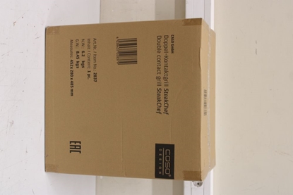 Picture of Caso SALE OUT. 02837 SteakChef Double Contact Grill, 2000 W, Stainless Steel | Double Contact Grill | SteakChef | Contact grill | 2000 W | Stainless Steel | UNPACKED, MISSING SPATULA