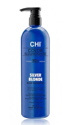 Изображение CHI Color Illuminate Silver Blonde Blue Shampoo 739 ml