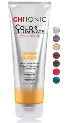 Изображение CHI Ionic Color Illuminate Conditioner Rose Gold Oкрашивающий кондиционер 251 ml