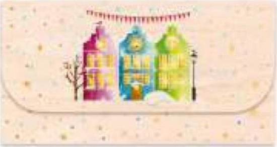 Picture of Cozywood Koperta upominkowa drewniana wita Domki