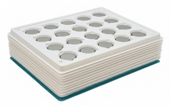 Picture of CR2032 baterijas 3V Panasonic litija 2032 (industrial 20gb.iepakojumā), cena par 1 bateriju