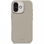 Picture of Decoded Decoded AntiMicrobial Silicone Backcover MagSafe Case for iPhone 17 - Beige