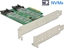 Attēls no Delock PCI Express Card > 3 x M.2 Slot - Low Profile Form Factor