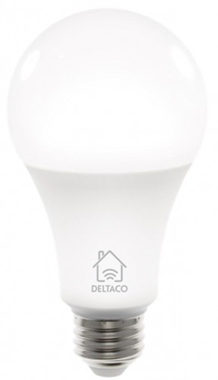 Picture of DELTACO LED Spuldze, E27, WIFI 2.4GHZ, 9W, 810LM, Dimmējama, 2700K-6500K, 220-240V